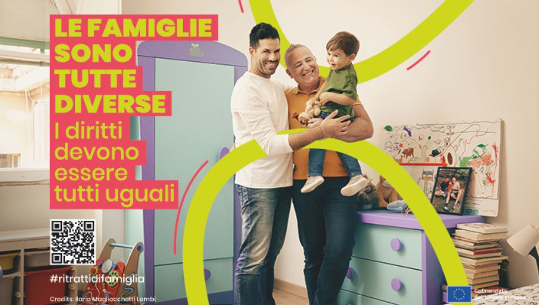 Le famiglie sono tutte diverse. I diritti devono essere tutti uguali.