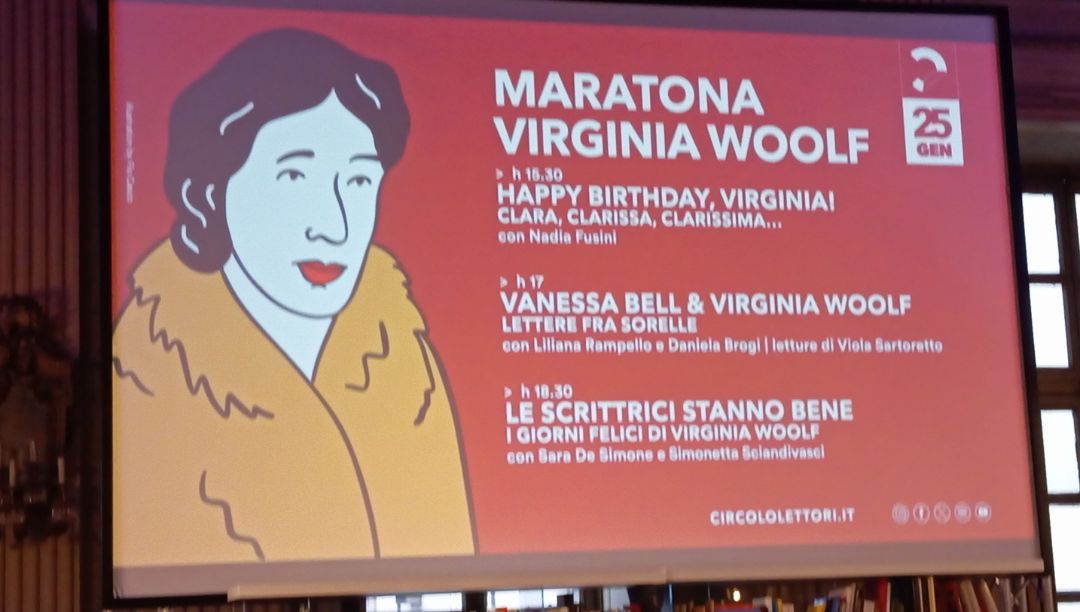 MARATONA VIRGINIA WOOLF  – Circolo dei Lettori